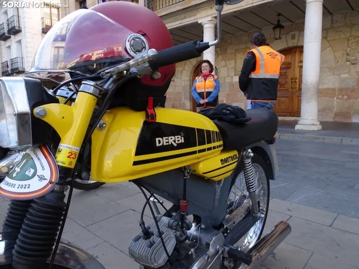 Una imagen de la concentración en la plaza Mayor burgense. /SN