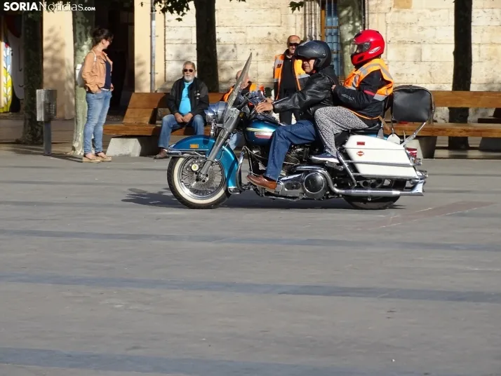 Una imagen de la concentración en la plaza Mayor burgense. /SN