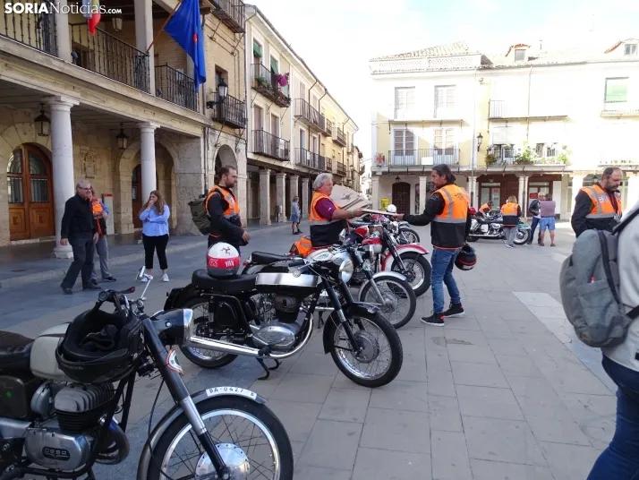 Una imagen de la concentración en la plaza Mayor burgense. /SN