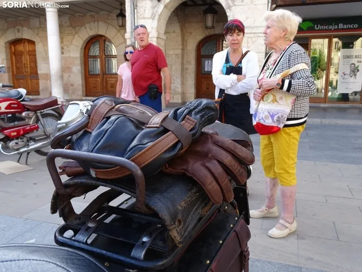 Una imagen de la concentración en la plaza Mayor burgense. /SN