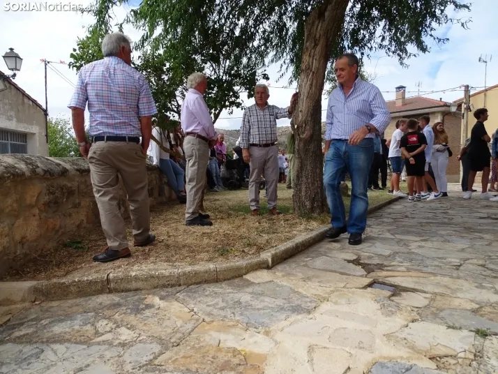 Una imagen de la procesión hoy. /SN