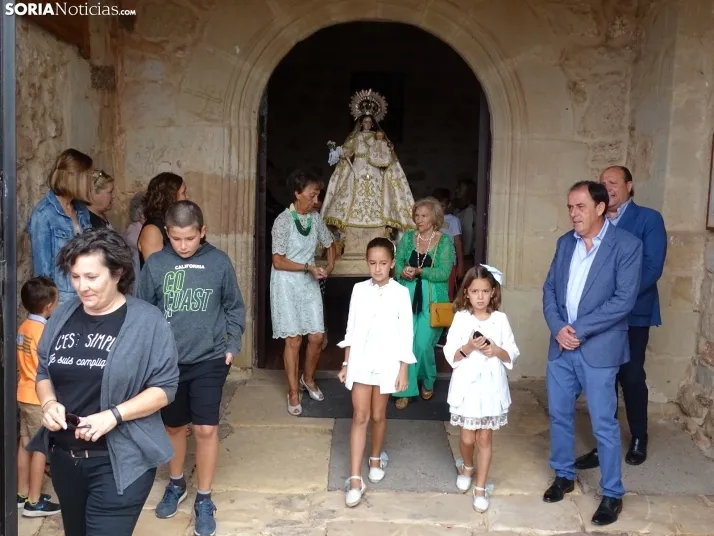 Una imagen de la procesión hoy. /SN