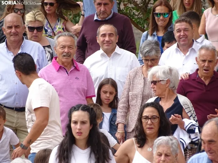 Una imagen de la procesión hoy. /SN