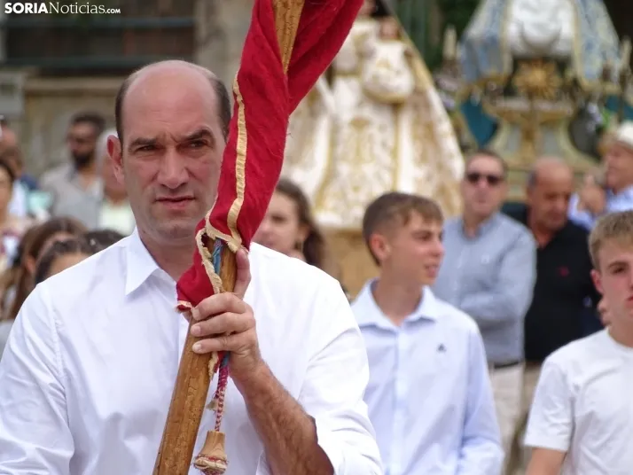Una imagen de la procesión hoy. /SN