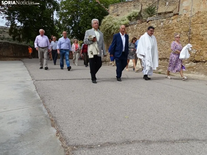 Una imagen de la procesión hoy. /SN