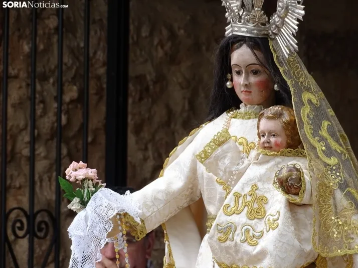 Una imagen de la procesión hoy. /SN