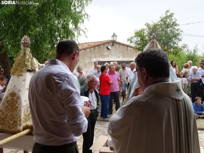 Una imagen de la procesión hoy. /SN