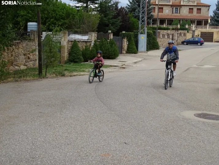 Una imagen del Día de la Bicicleta en Golmayo. /SN