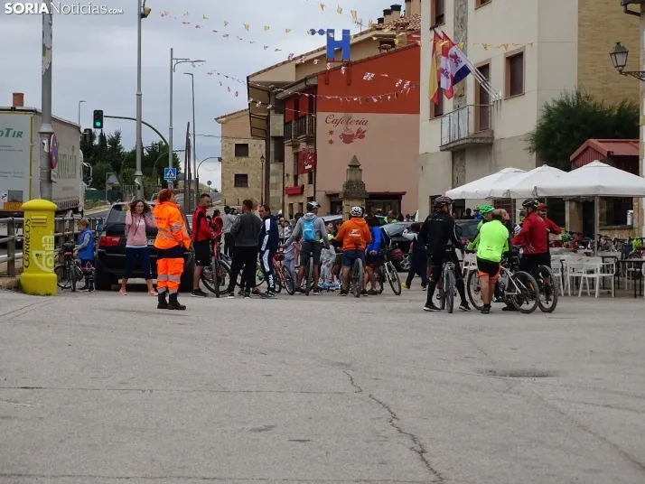 Una imagen del Día de la Bicicleta en Golmayo. /SN