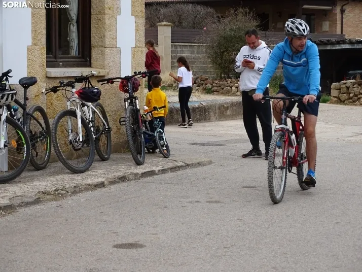 Una imagen del Día de la Bicicleta en Golmayo. /SN
