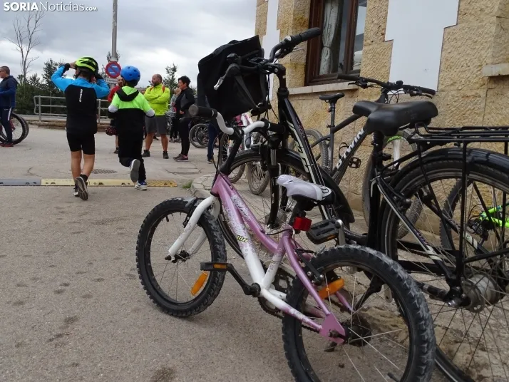 Una imagen del Día de la Bicicleta en Golmayo. /SN