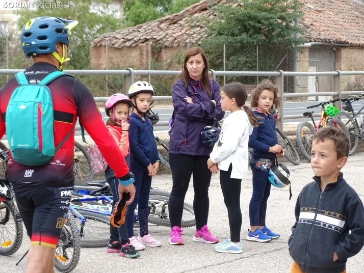 Una imagen del Día de la Bicicleta en Golmayo. /SN
