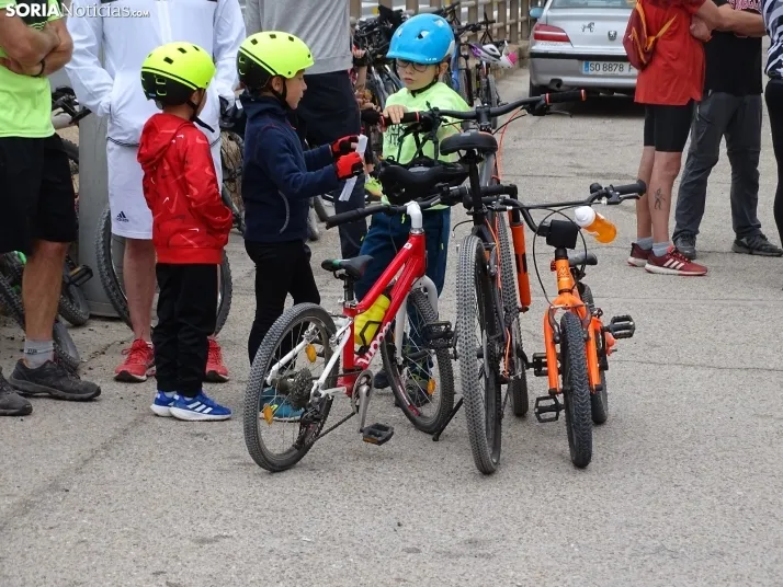 Una imagen del Día de la Bicicleta en Golmayo. /SN