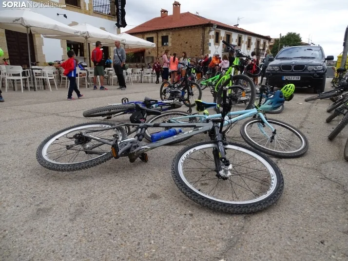 Una imagen del Día de la Bicicleta en Golmayo. /SN