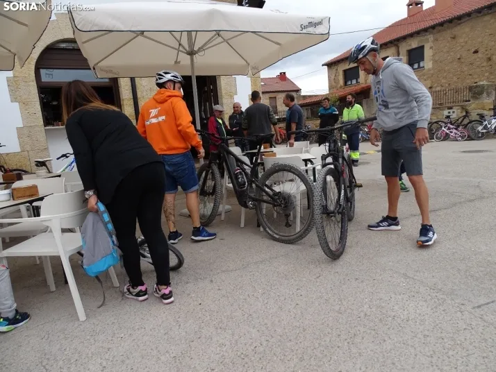 Una imagen del Día de la Bicicleta en Golmayo. /SN