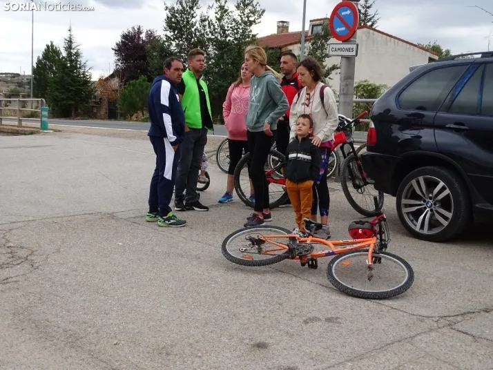 Una imagen del Día de la Bicicleta en Golmayo. /SN