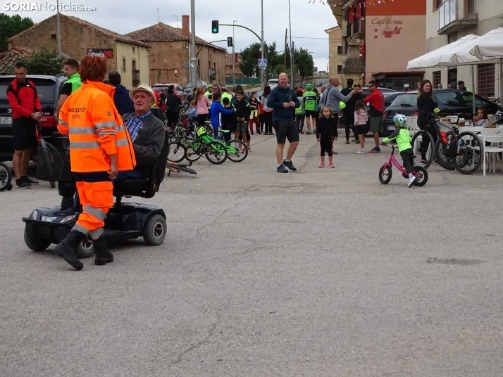 Una imagen del Día de la Bicicleta en Golmayo. /SN