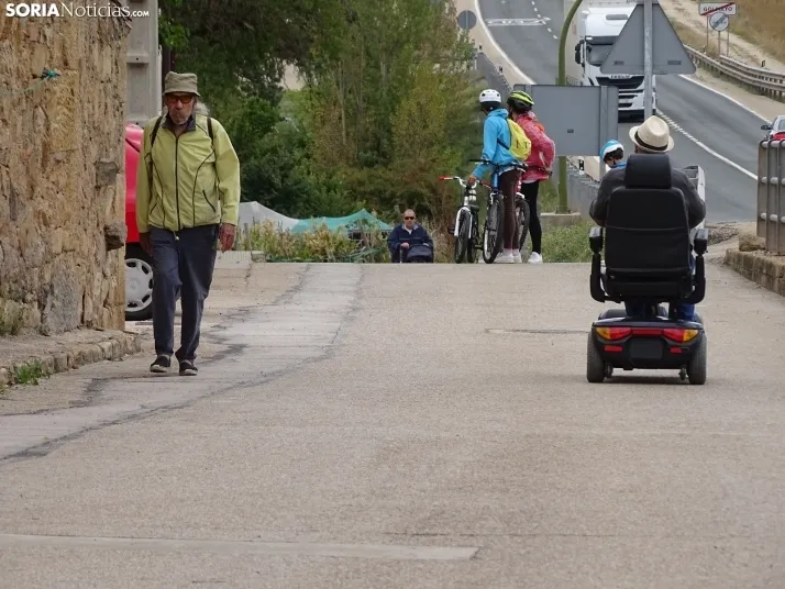 Una imagen del Día de la Bicicleta en Golmayo. /SN