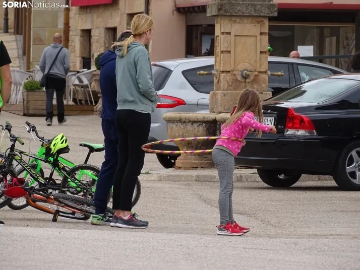 Una imagen del Día de la Bicicleta en Golmayo. /SN