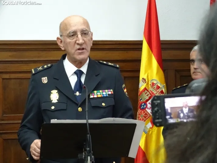 Una imagen de la toma de posesión hoy martes. /SN