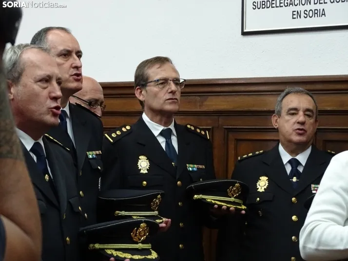 Una imagen de la toma de posesión hoy martes. /SN
