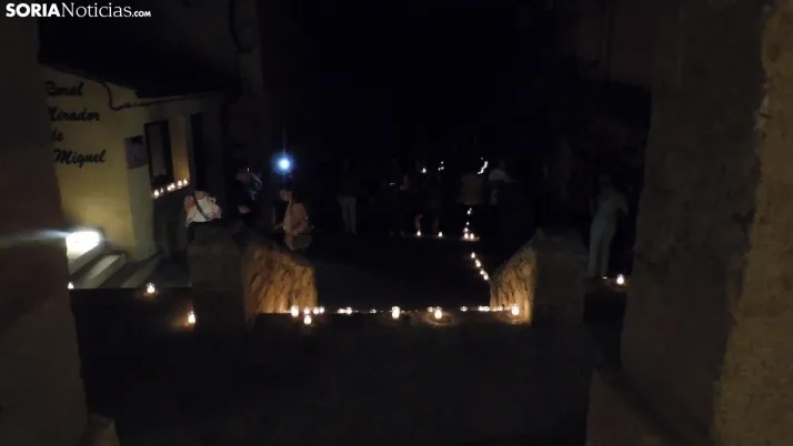Una imagen del concierto nocturno de este sábado en San Esteban. /SN