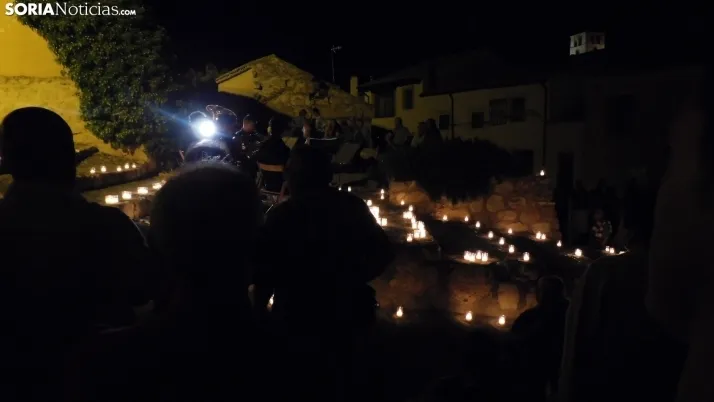 Una imagen del concierto nocturno de este sábado en San Esteban. /SN