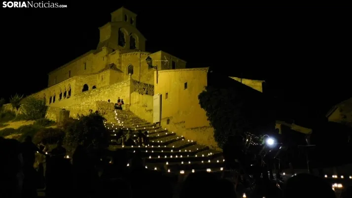 Una imagen del concierto nocturno de este sábado en San Esteban. /SN
