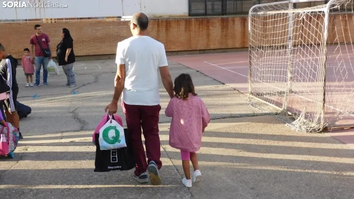 En im&aacute;genes: Soria vive la vuelta al cole m&aacute;s esperada de los &uacute;ltimos a&ntilde;os