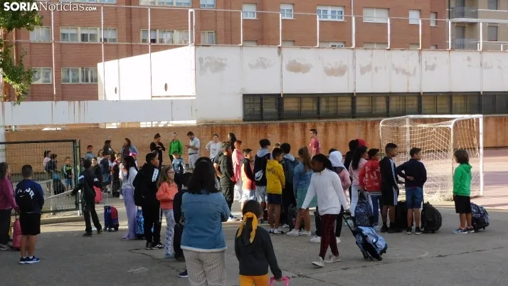 En im&aacute;genes: Soria vive la vuelta al cole m&aacute;s esperada de los &uacute;ltimos a&ntilde;os