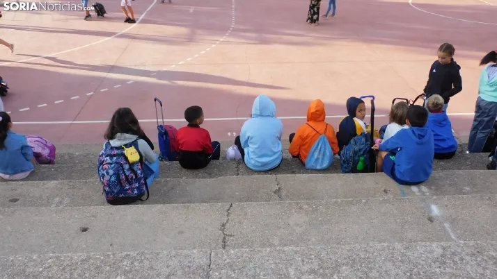 En im&aacute;genes: Soria vive la vuelta al cole m&aacute;s esperada de los &uacute;ltimos a&ntilde;os