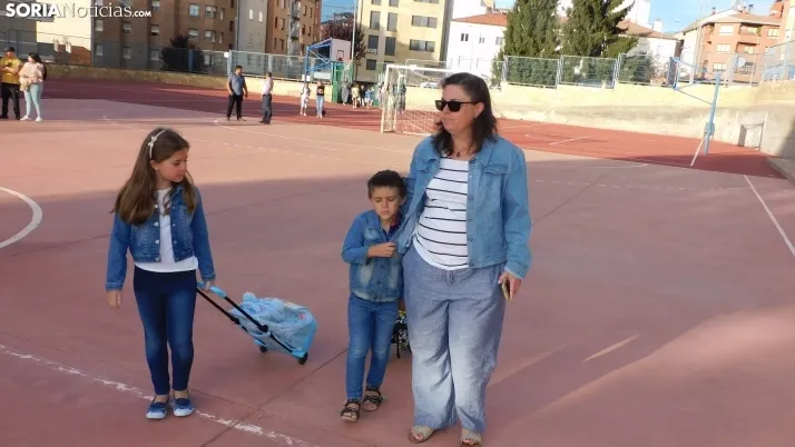 En im&aacute;genes: Soria vive la vuelta al cole m&aacute;s esperada de los &uacute;ltimos a&ntilde;os
