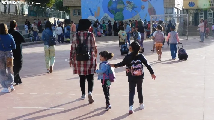 En im&aacute;genes: Soria vive la vuelta al cole m&aacute;s esperada de los &uacute;ltimos a&ntilde;os