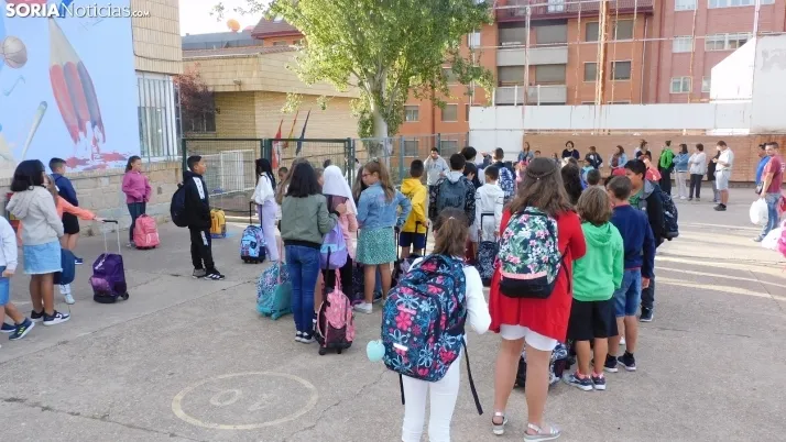 En im&aacute;genes: Soria vive la vuelta al cole m&aacute;s esperada de los &uacute;ltimos a&ntilde;os