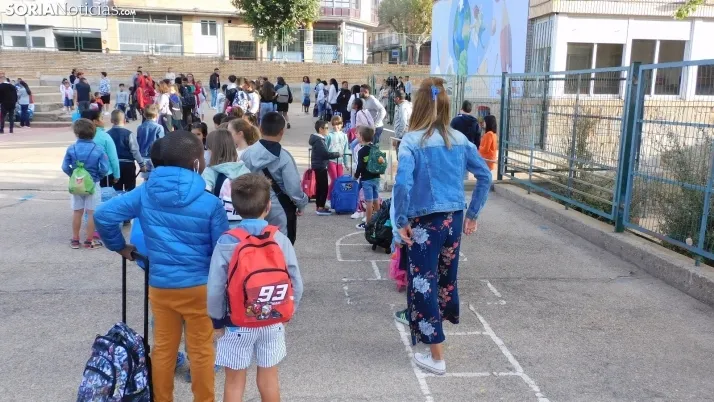 En im&aacute;genes: Soria vive la vuelta al cole m&aacute;s esperada de los &uacute;ltimos a&ntilde;os