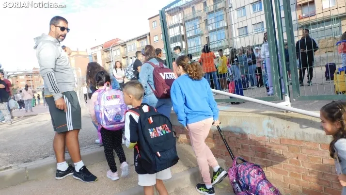 En im&aacute;genes: Soria vive la vuelta al cole m&aacute;s esperada de los &uacute;ltimos a&ntilde;os