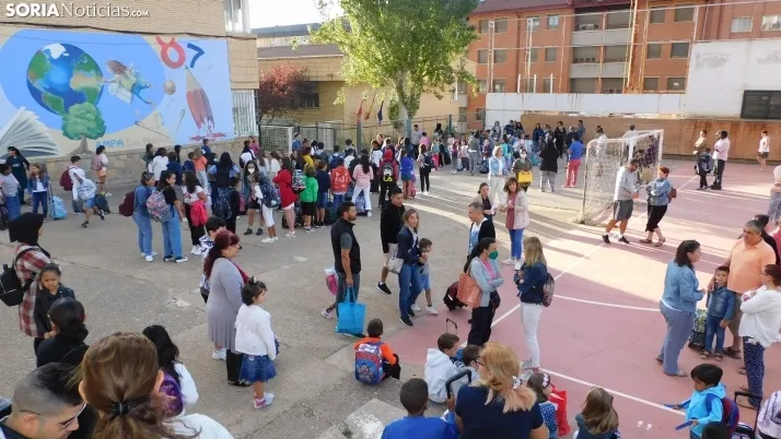 En im&aacute;genes: Soria vive la vuelta al cole m&aacute;s esperada de los &uacute;ltimos a&ntilde;os