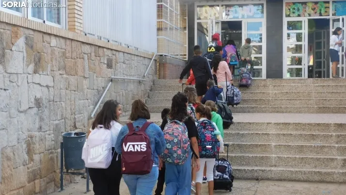 En im&aacute;genes: Soria vive la vuelta al cole m&aacute;s esperada de los &uacute;ltimos a&ntilde;os