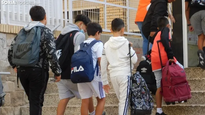 En im&aacute;genes: Soria vive la vuelta al cole m&aacute;s esperada de los &uacute;ltimos a&ntilde;os