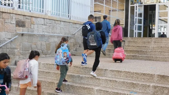 En im&aacute;genes: Soria vive la vuelta al cole m&aacute;s esperada de los &uacute;ltimos a&ntilde;os