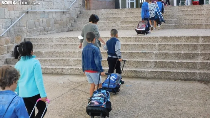 En im&aacute;genes: Soria vive la vuelta al cole m&aacute;s esperada de los &uacute;ltimos a&ntilde;os