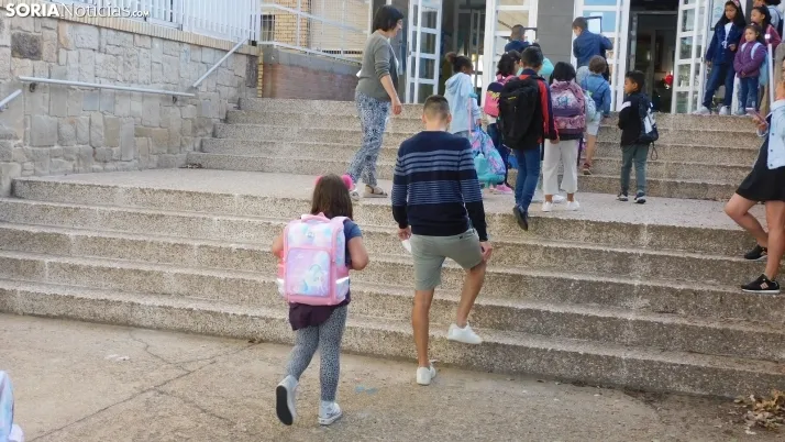 En im&aacute;genes: Soria vive la vuelta al cole m&aacute;s esperada de los &uacute;ltimos a&ntilde;os