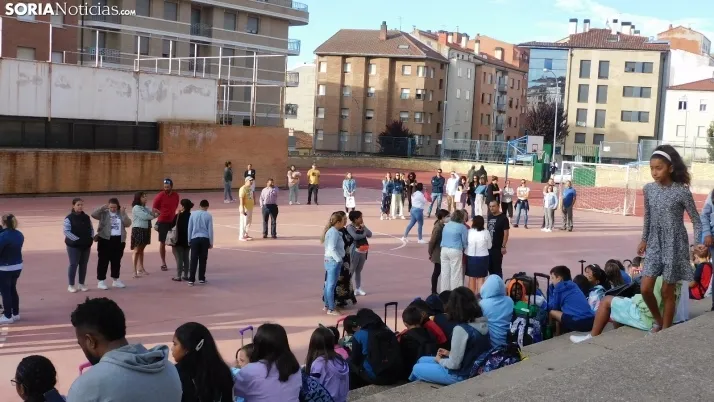 En im&aacute;genes: Soria vive la vuelta al cole m&aacute;s esperada de los &uacute;ltimos a&ntilde;os