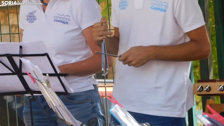 Fotos: la Banda Municipal de Golmayo cierra las fiestas de Fuentetoba con su estilo rompedor