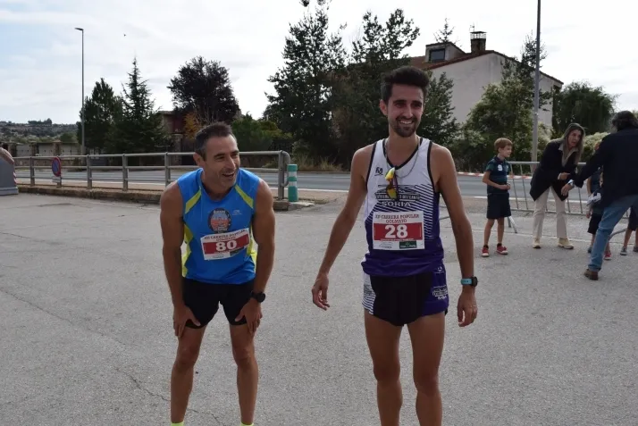 Galer&iacute;a: fiesta del atletismo en Golmayo. Joaqu&iacute;n Mart&iacute;nez y Mar&iacute;a L&aacute;zaro, 
