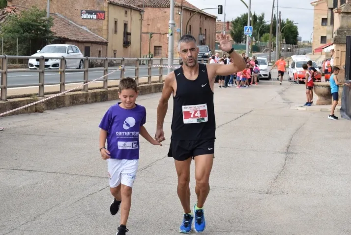 Galer&iacute;a: fiesta del atletismo en Golmayo. Joaqu&iacute;n Mart&iacute;nez y Mar&iacute;a L&aacute;zaro, 