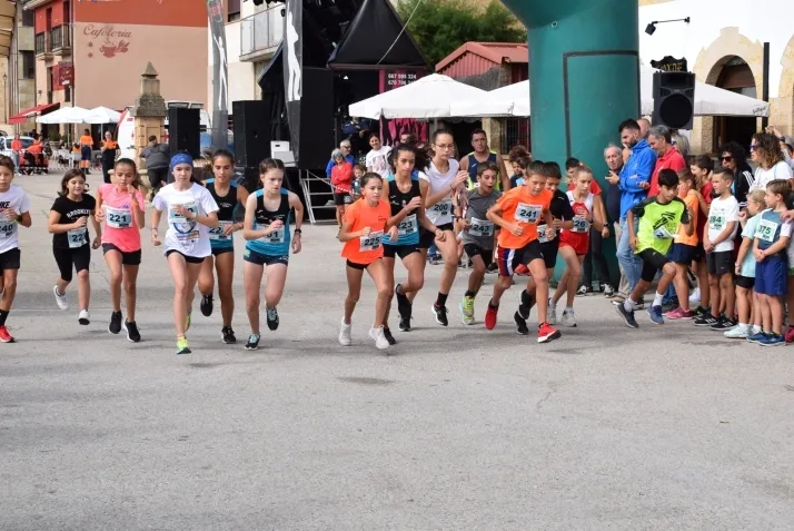 Galer&iacute;a: fiesta del atletismo en Golmayo. Joaqu&iacute;n Mart&iacute;nez y Mar&iacute;a L&aacute;zaro, 