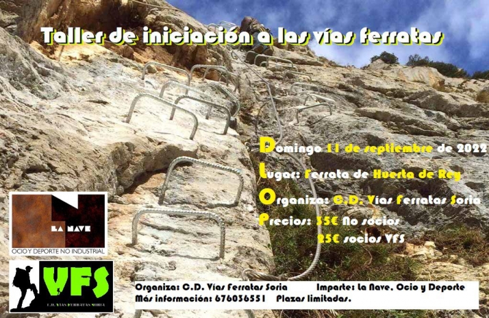 Adéntratate en el mundo de las vías ferratas con un nuevo taller de iniciación