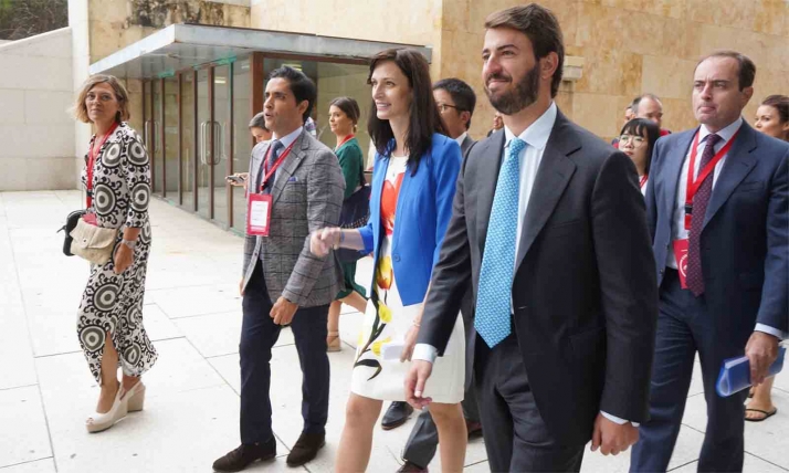 García-Gallardo presenta a Castilla y León como la región más abierta y receptiva al emprendimiento y los proyectos de inversión