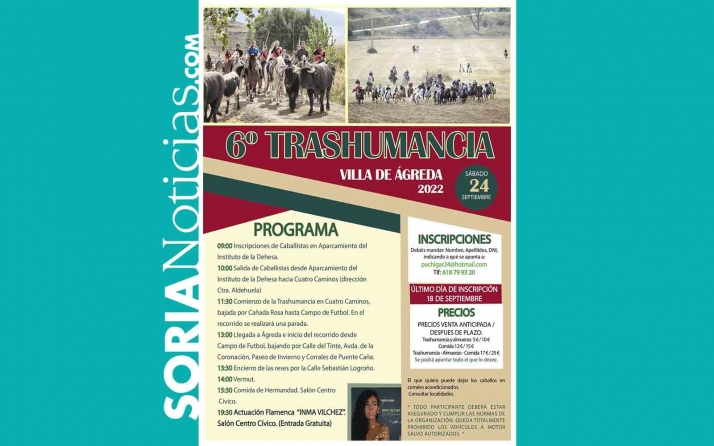 La jornada trashumante agredeña, el 24